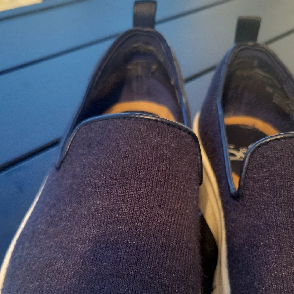 Sofft Women's Navy Slip-On Sneakers - Picture 7 of 10